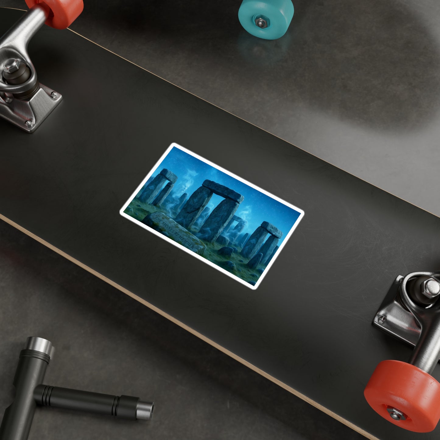 The Stones Remember — Vinyl Sticker