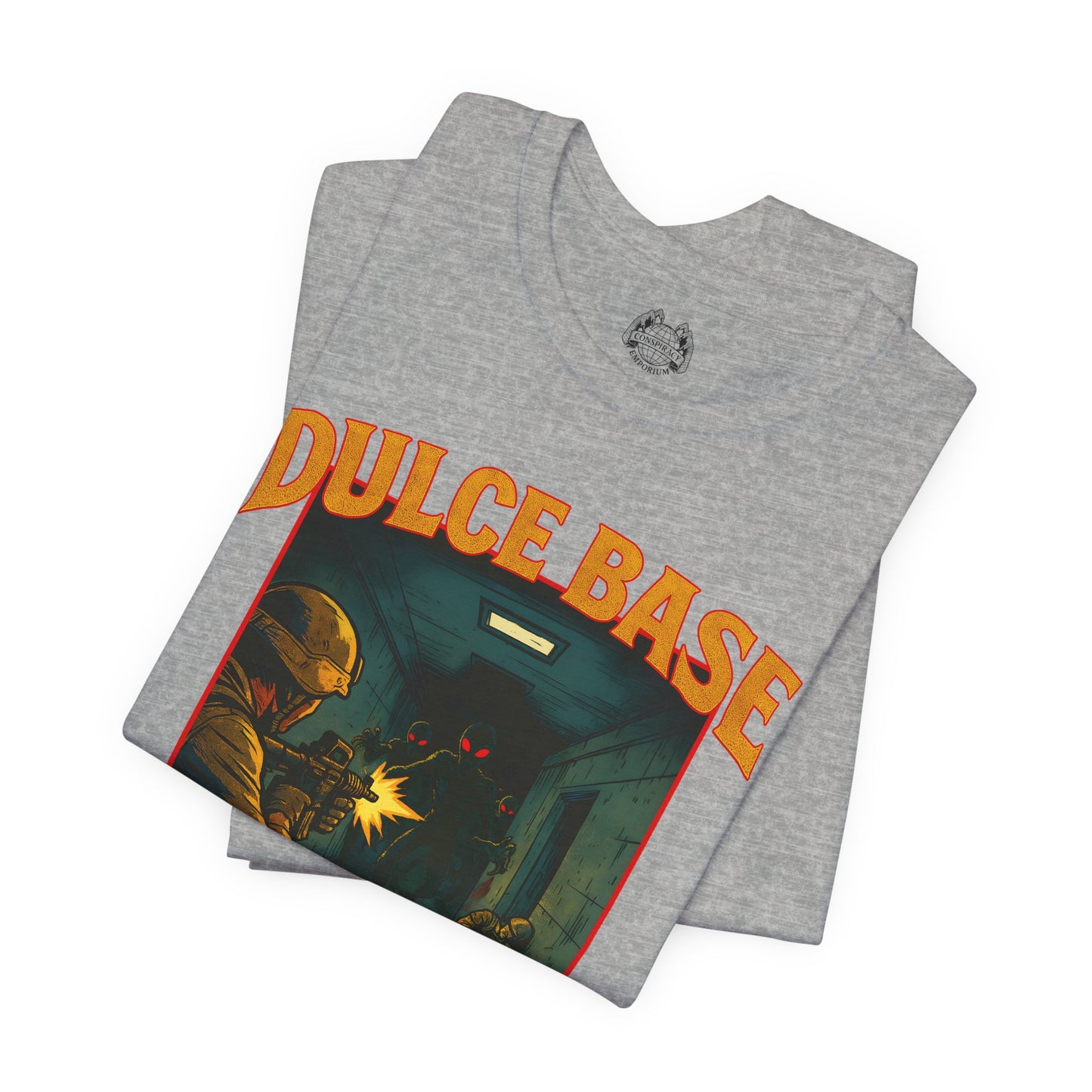 DULCE BASE FIREFIGHT — Standard Issue Tee