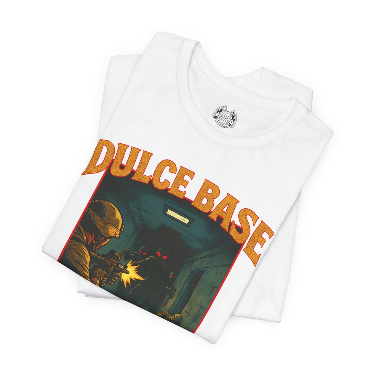 DULCE BASE FIREFIGHT — Standard Issue Tee