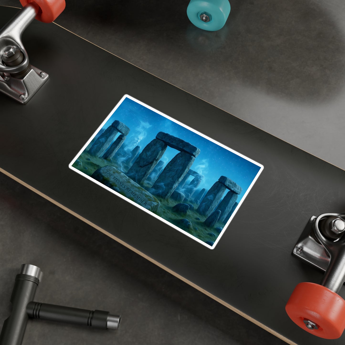 The Stones Remember — Vinyl Sticker