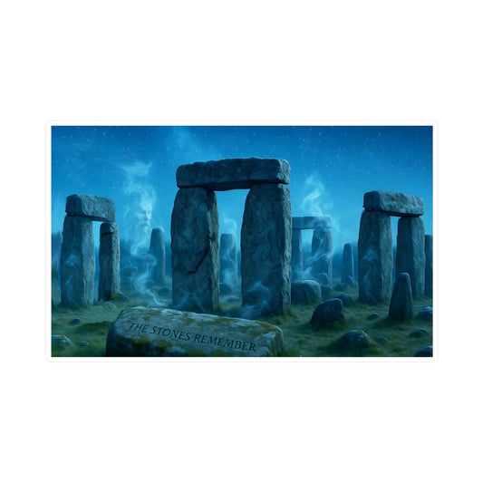 The Stones Remember — Vinyl Sticker