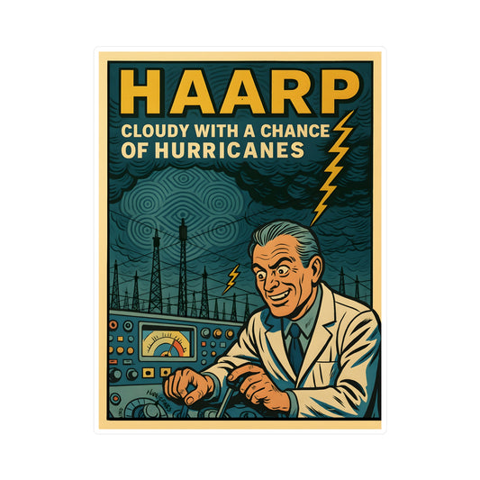 HAARP Forecast — Vinyl Sticker