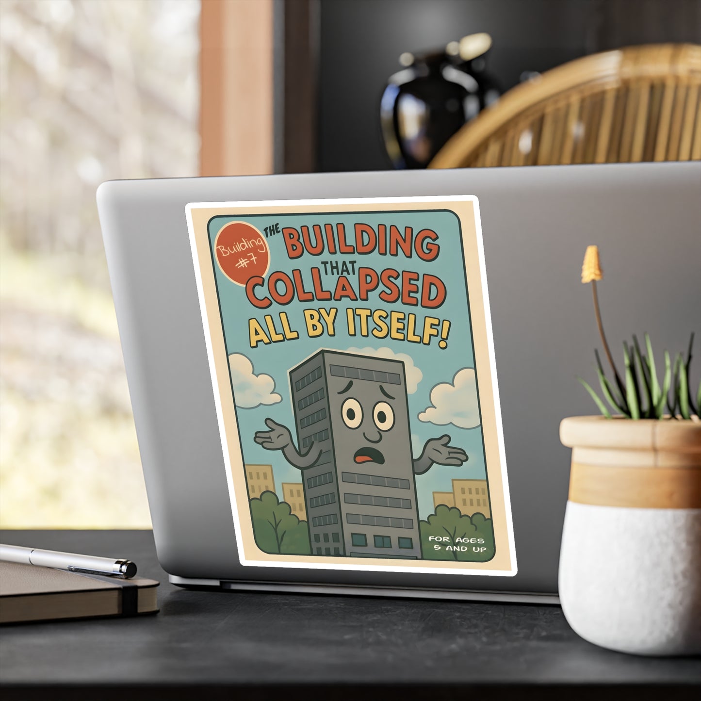 Building 7 — Vinyl Sticker