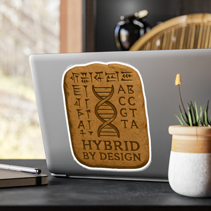 Hybrid by Design — Vinyl Sticker