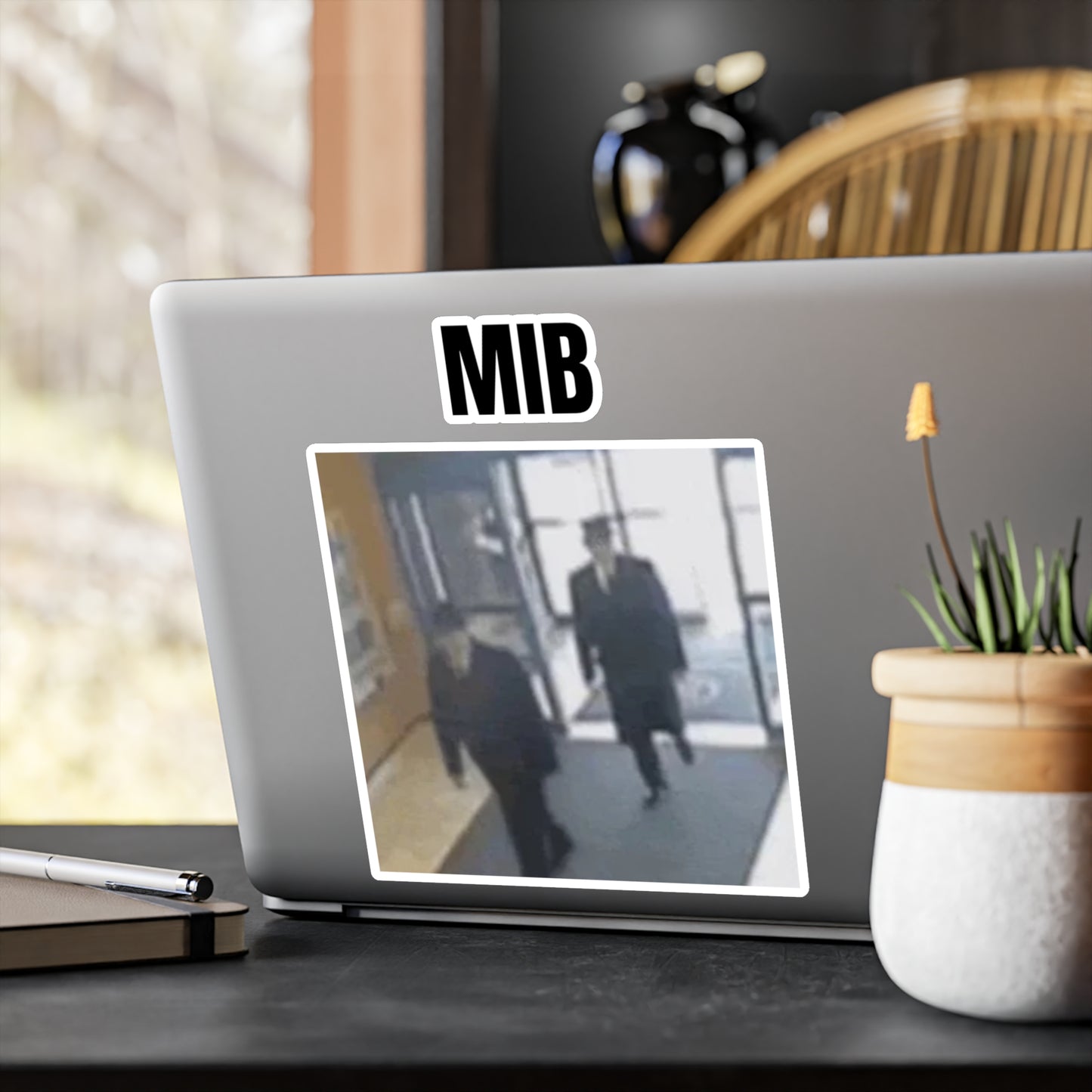 The Real MIB — Vinyl Sticker