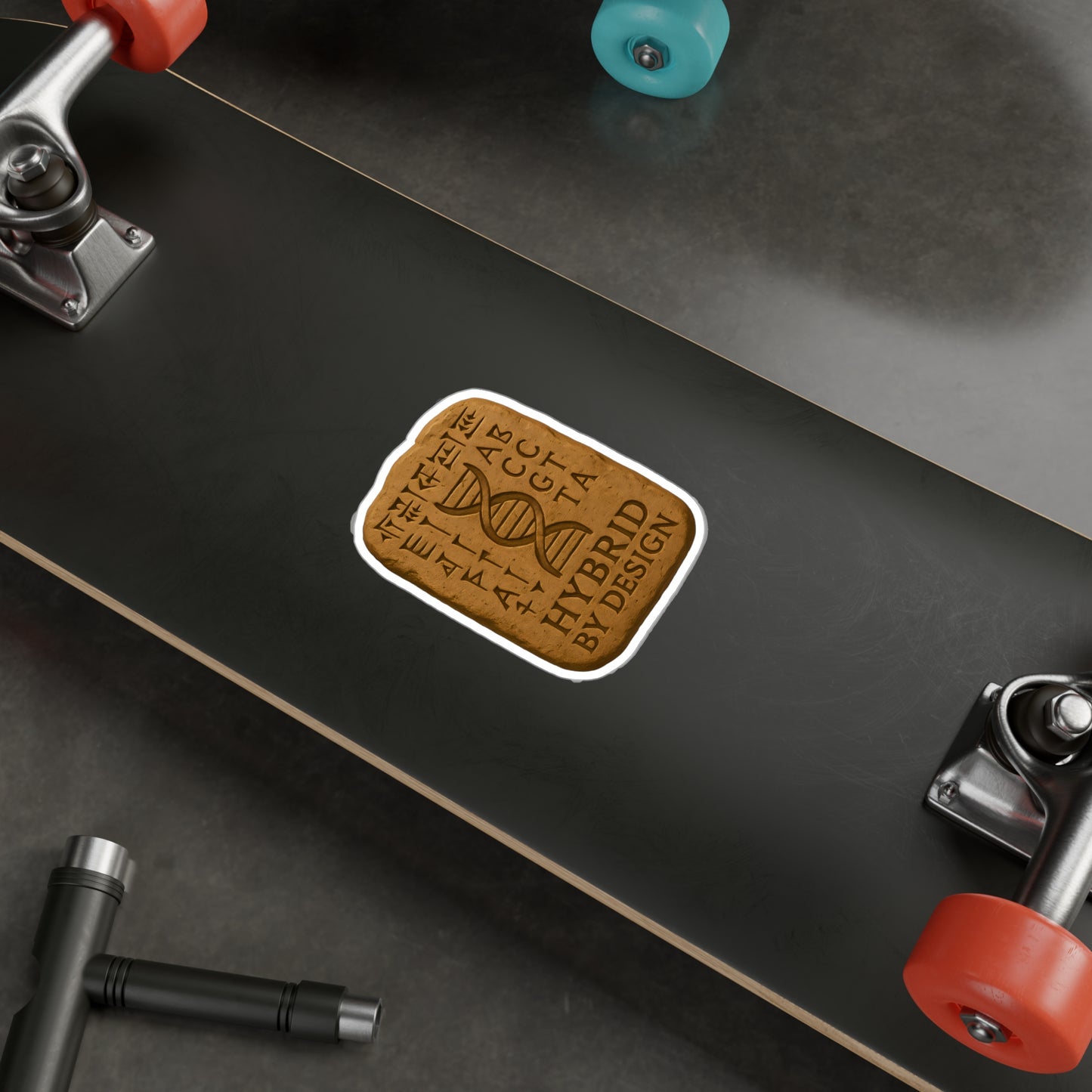 Hybrid by Design — Vinyl Sticker