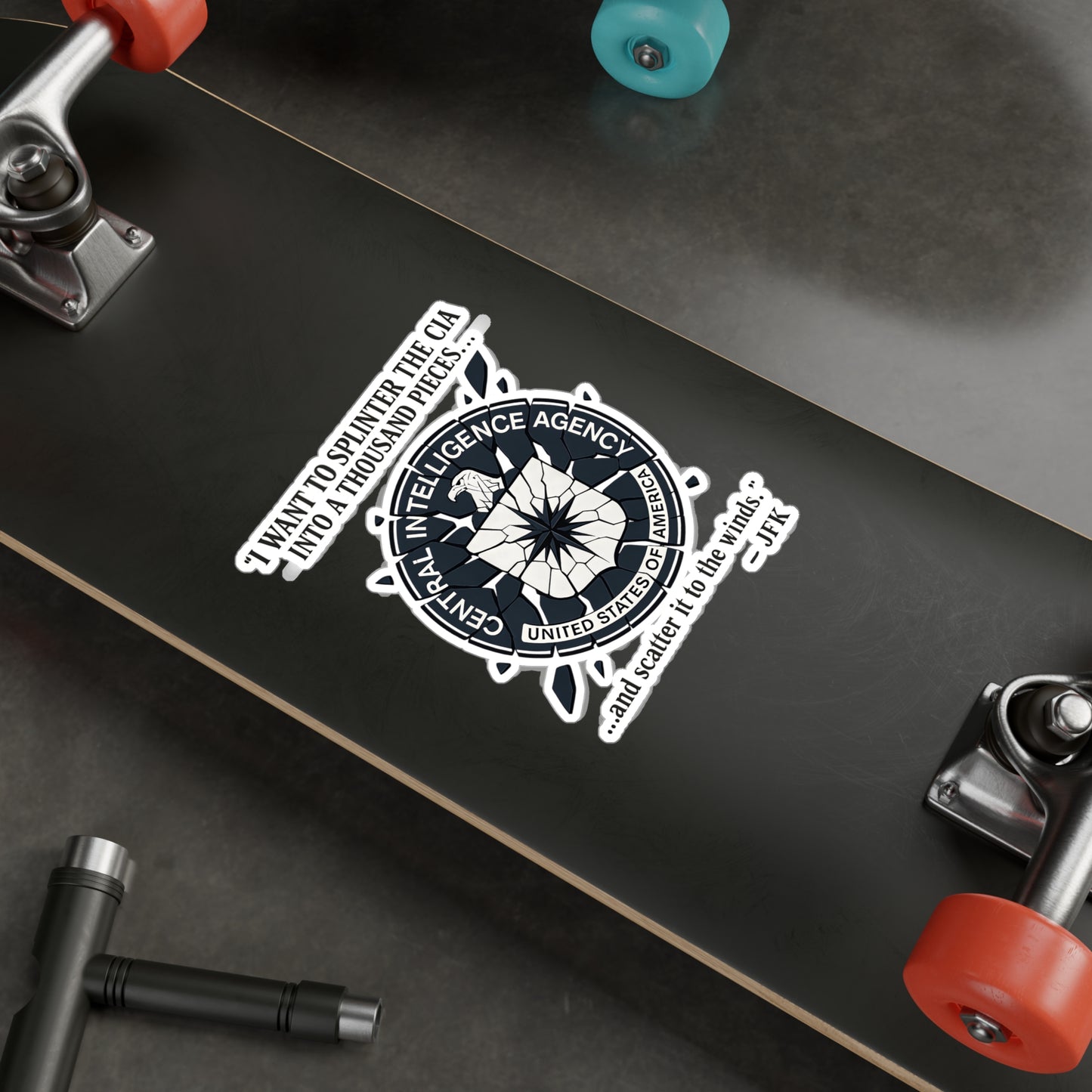 Splinter The CIA — Vinyl Sticker