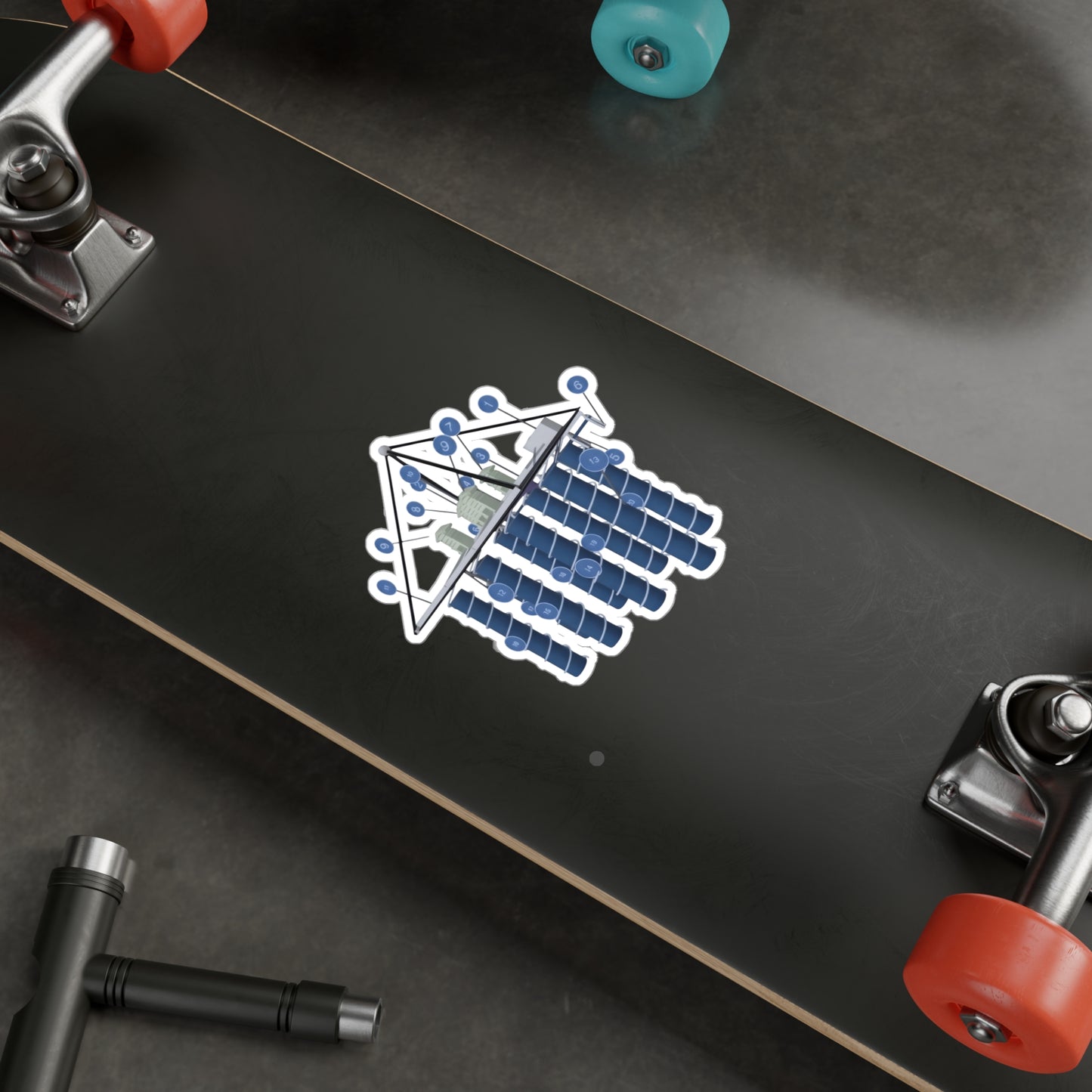 What Lies Beneath — Vinyl Sticker
