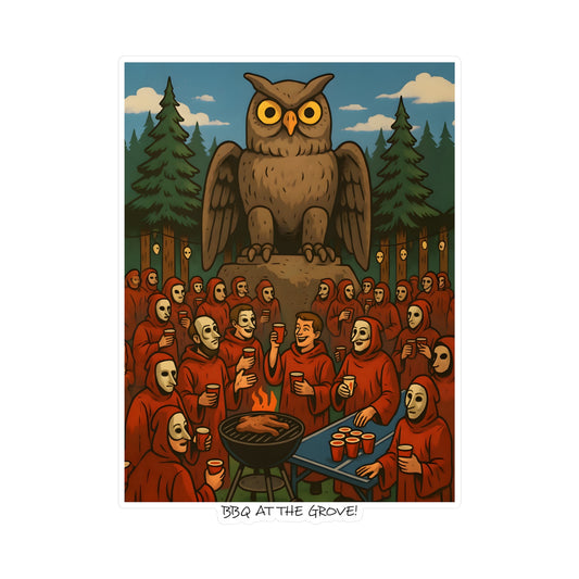 BBQ at The Grove — Vinyl Sticker