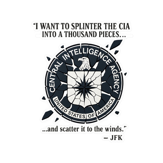 Splinter The CIA — Vinyl Sticker