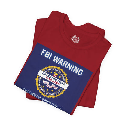 FBI WARNING — Standard Issue Tee
