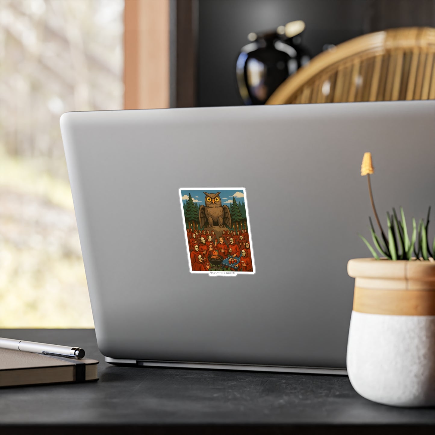 BBQ at The Grove — Vinyl Sticker