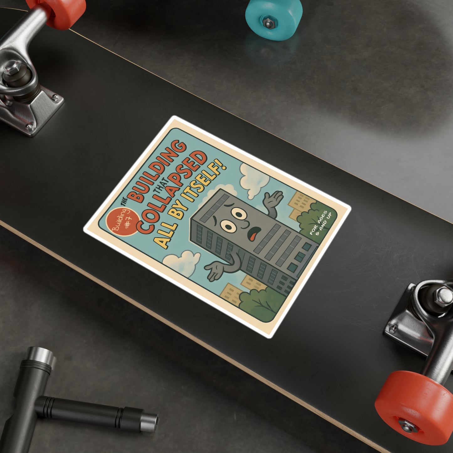 Building 7 — Vinyl Sticker