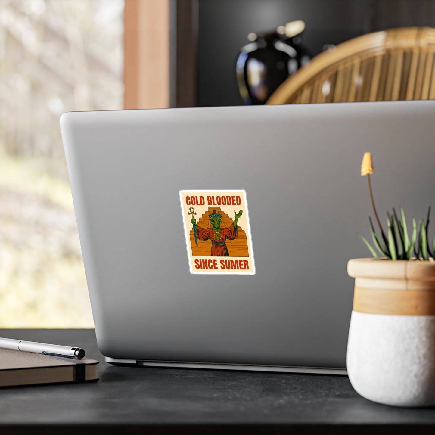 Cold Blooded Since Sumer — Vinyl Sticker