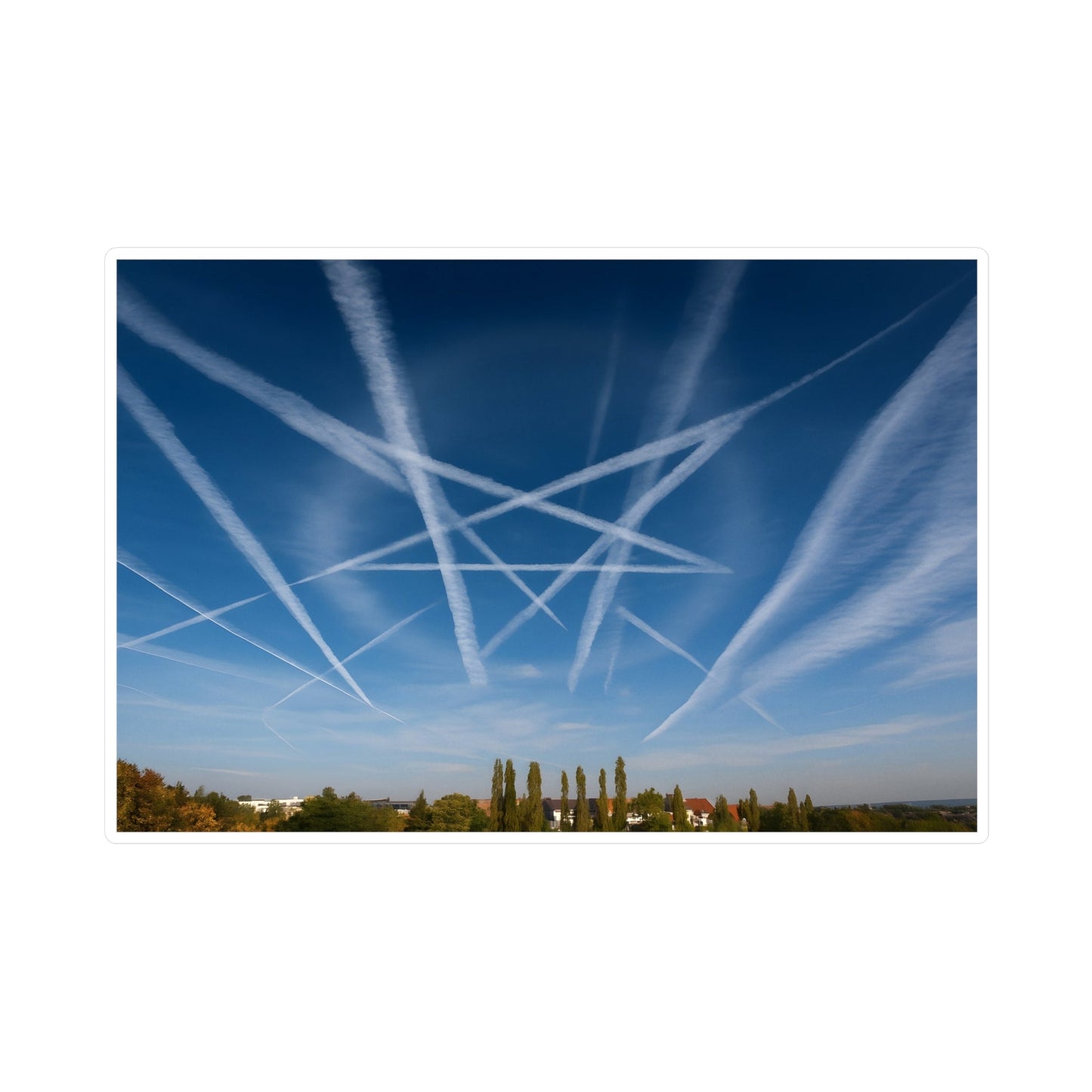 Satanic Skywriters — Vinyl Sticker