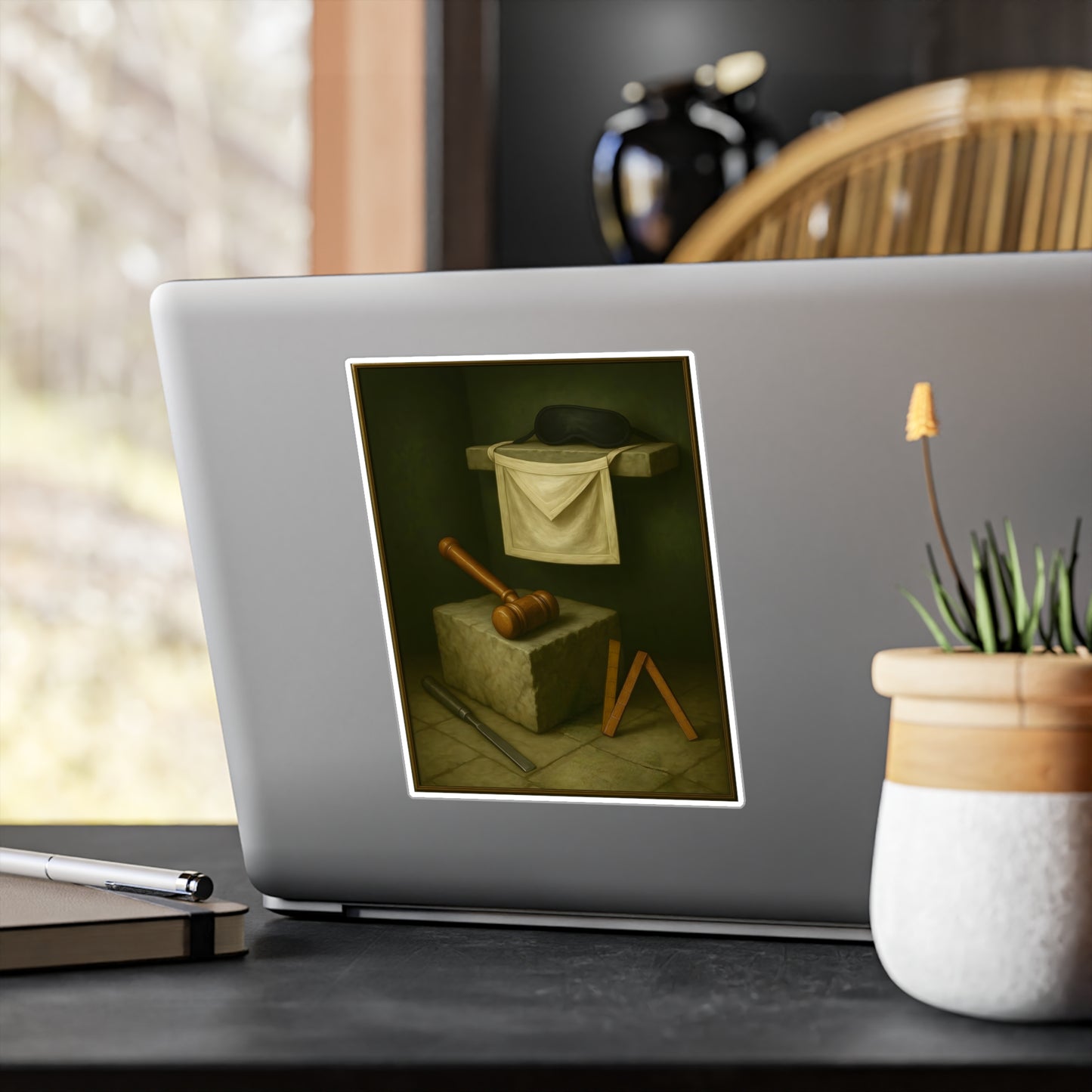 Entered Apprentice — Vinyl Sticker
