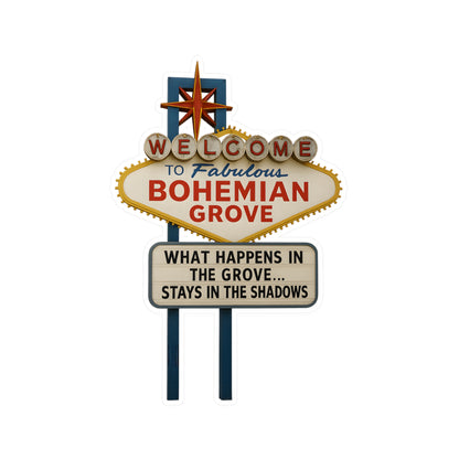 What Happens at The Grove — Vinyl Sticker