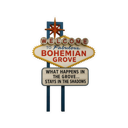 What Happens at The Grove — Vinyl Sticker