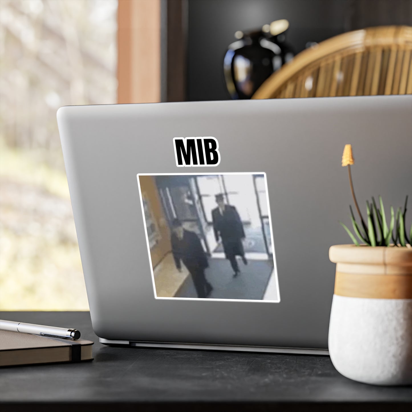 The Real MIB — Vinyl Sticker