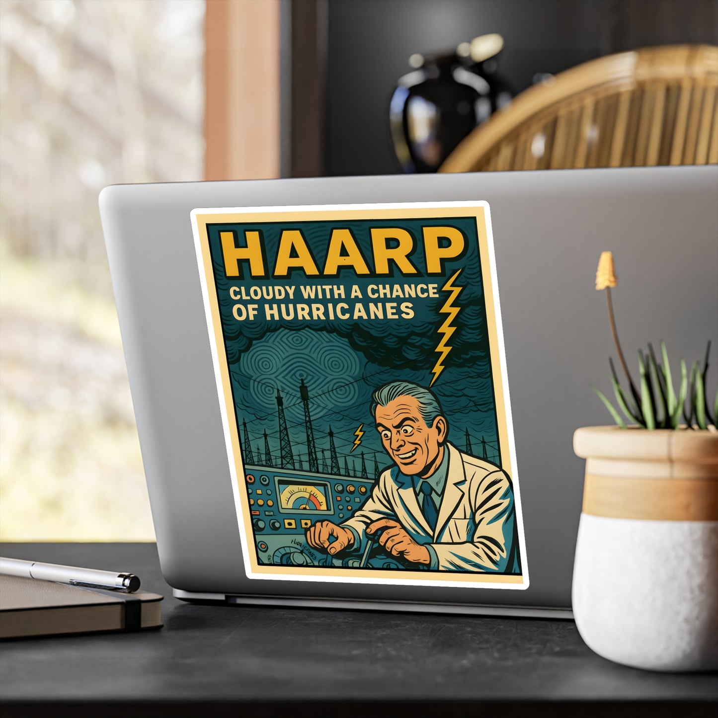 HAARP Forecast — Vinyl Sticker