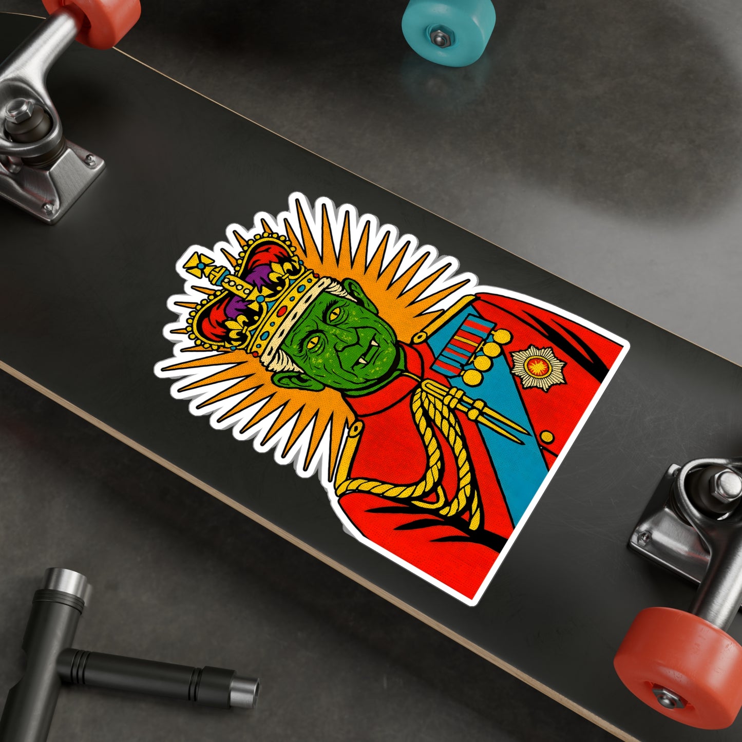 Prince of Scales — Vinyl Sticker