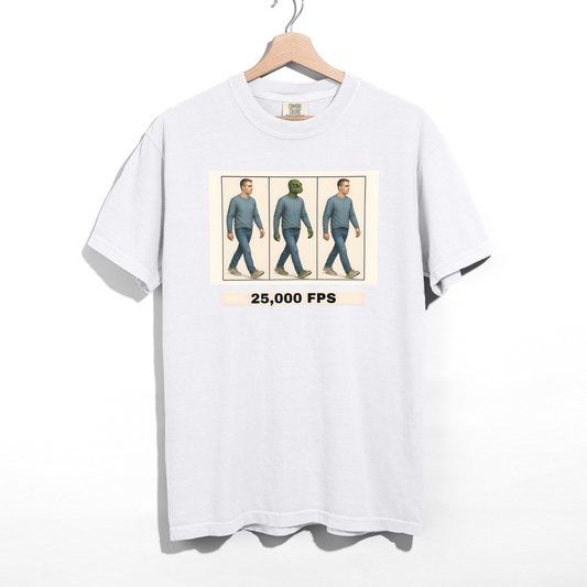 25,000 FPS — Pure Cotton Tee