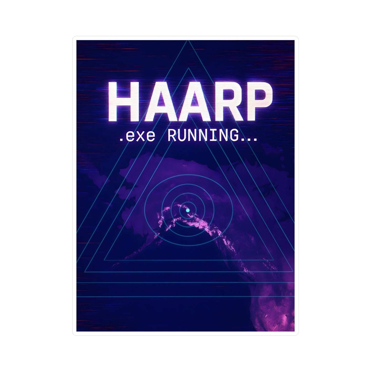 HAARP EXE — Vinyl Sticker