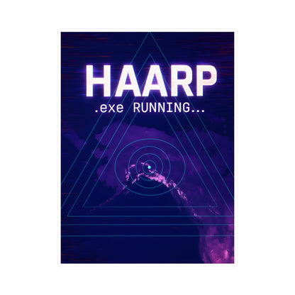 HAARP EXE — Vinyl Sticker