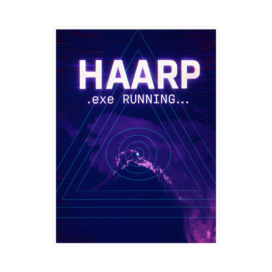 HAARP EXE — Vinyl Sticker