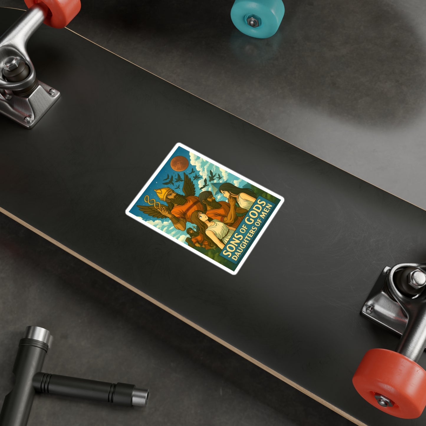Sons of Gods Daughters of Men — Vinyl Sticker