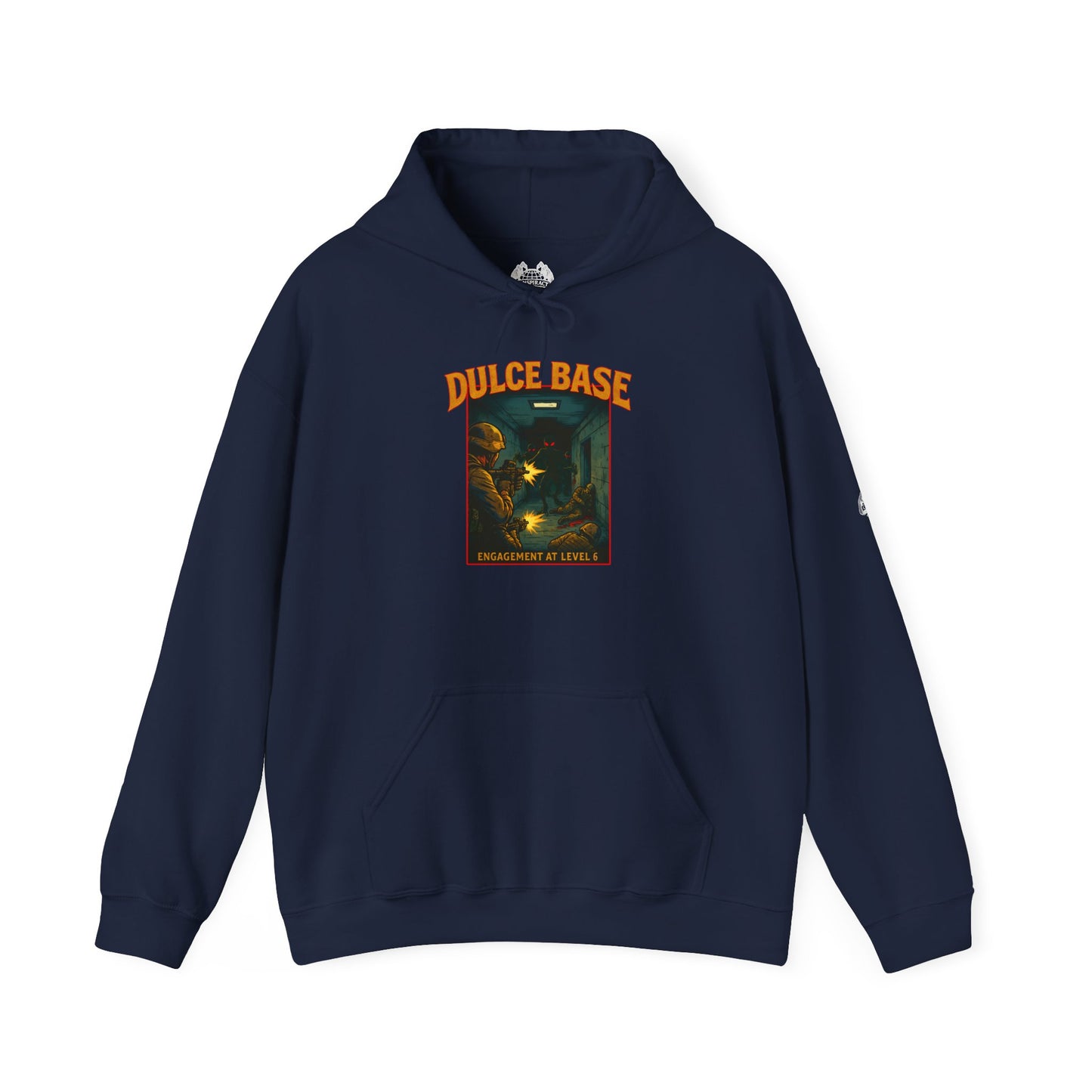 DULCE BASE FIREFIGHT — Standard Issue Hoodie