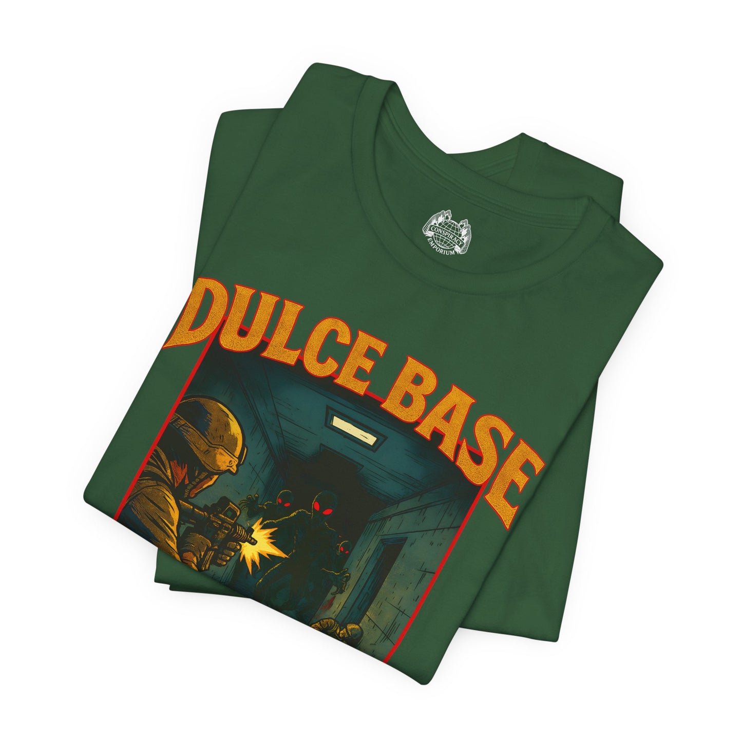 DULCE BASE FIREFIGHT — Standard Issue Tee