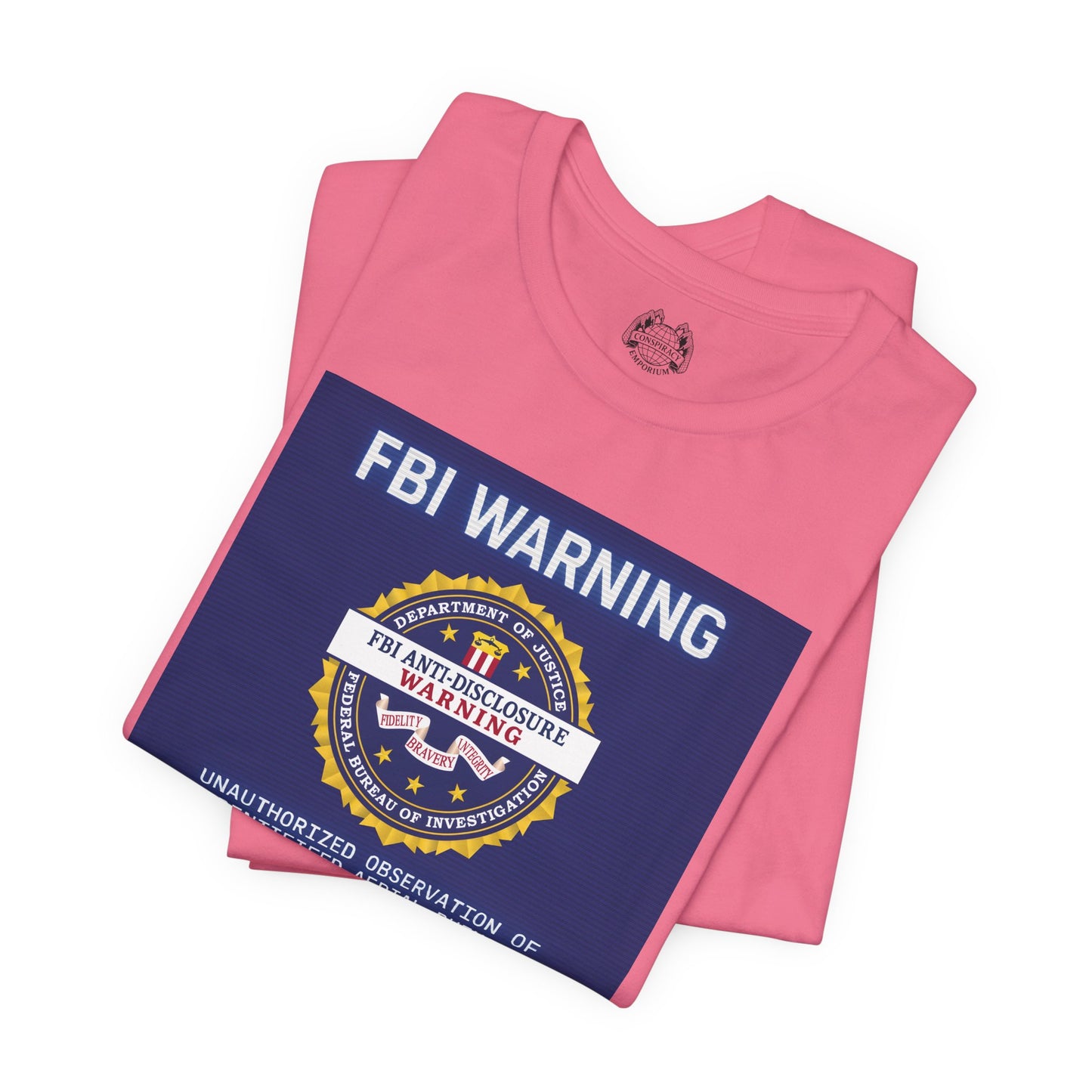 FBI WARNING — Standard Issue Tee