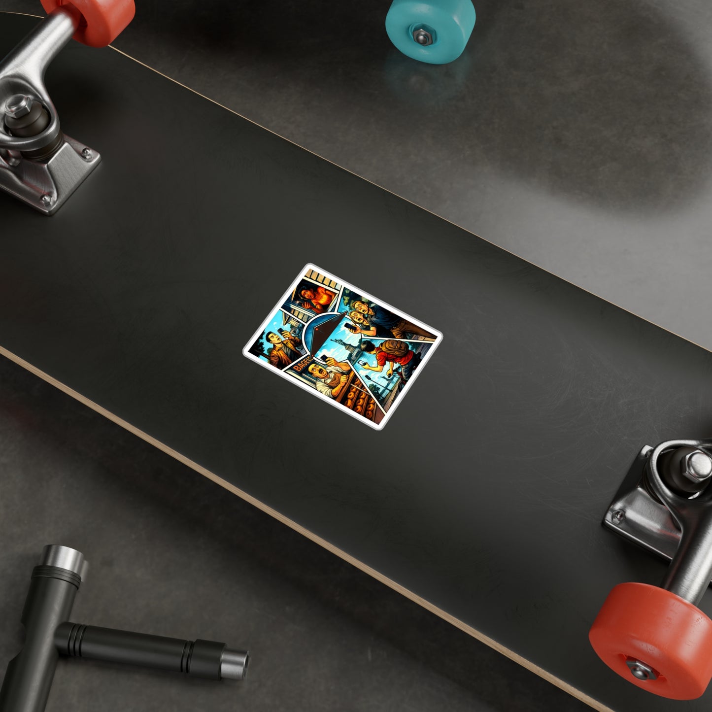 NJ POV — Vinyl Sticker
