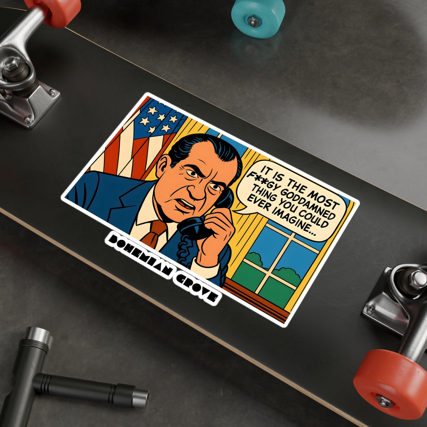 Nixon — Vinyl Sticker