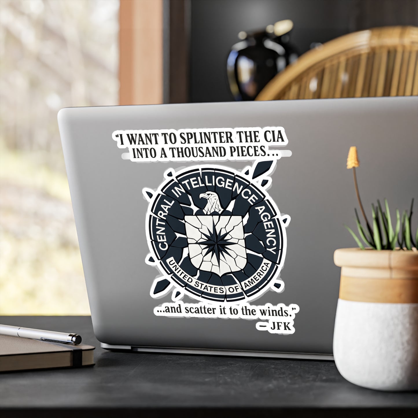 Splinter The CIA — Vinyl Sticker