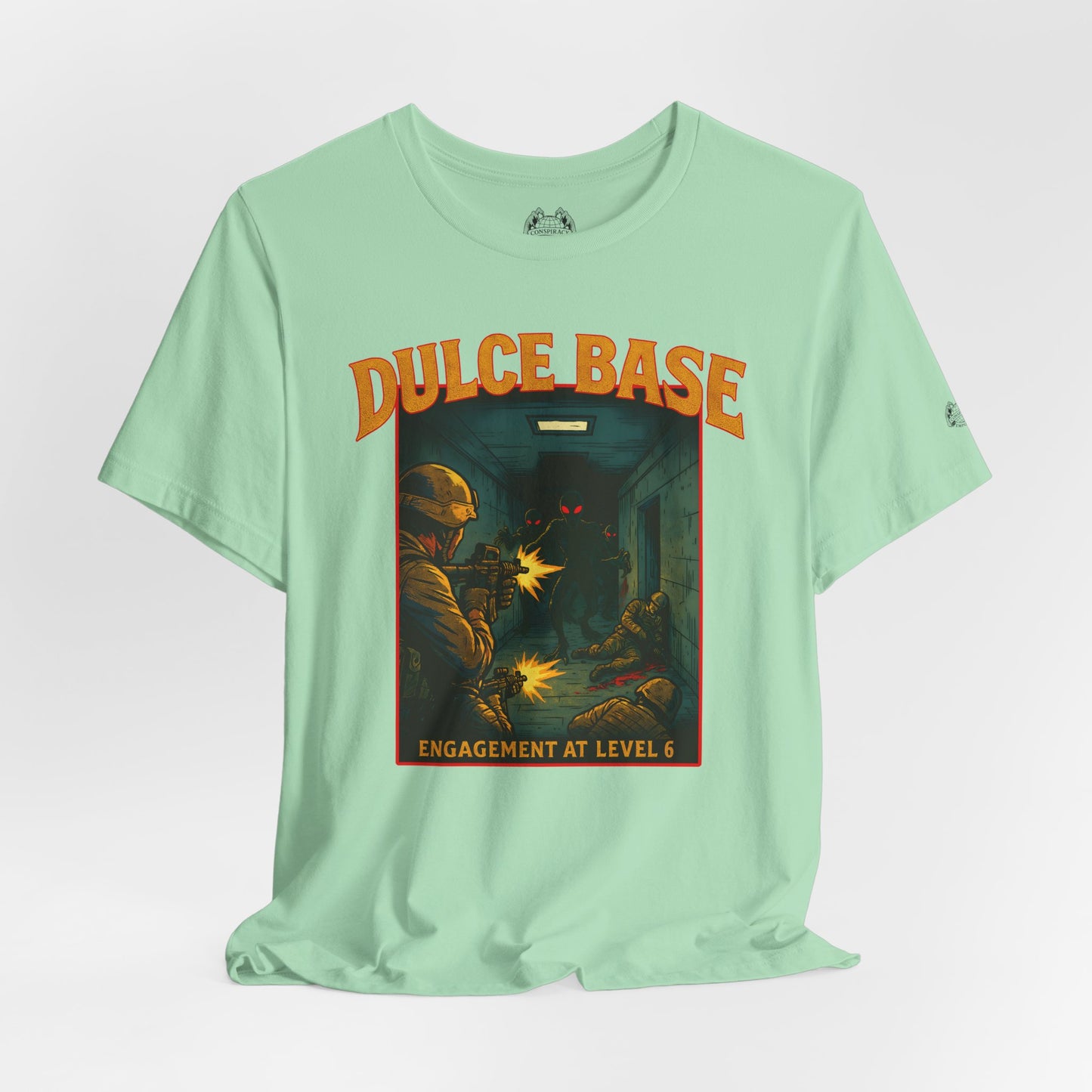 DULCE BASE FIREFIGHT — Standard Issue Tee