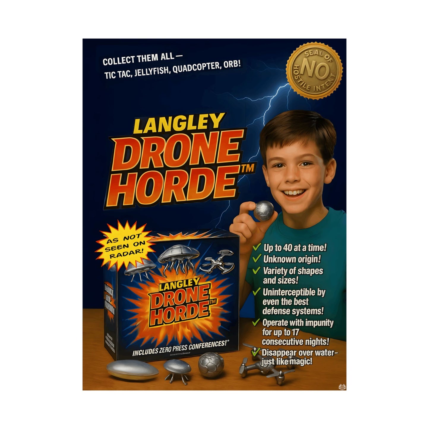 Langley Drone Horde™️ — Poster