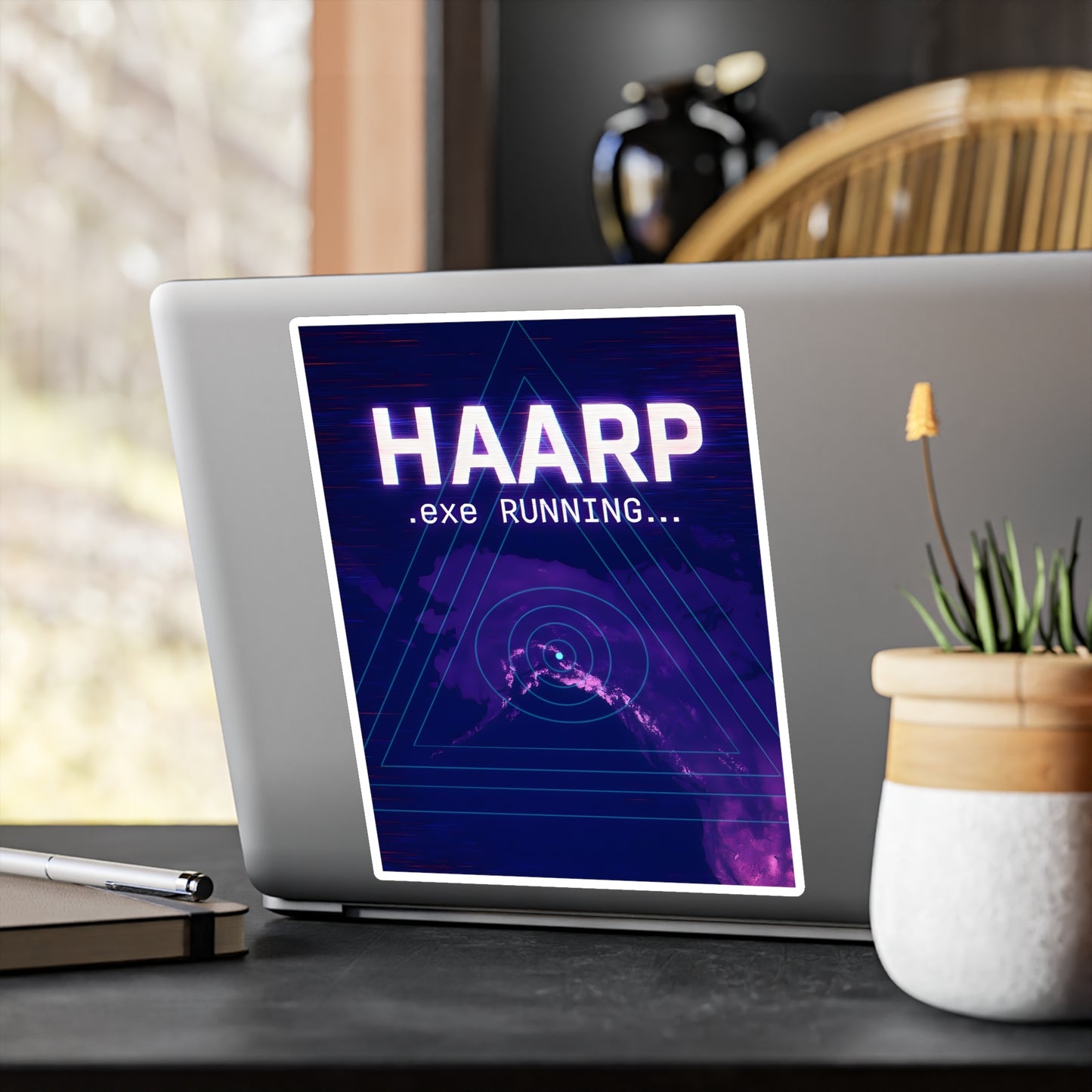 HAARP EXE — Vinyl Sticker