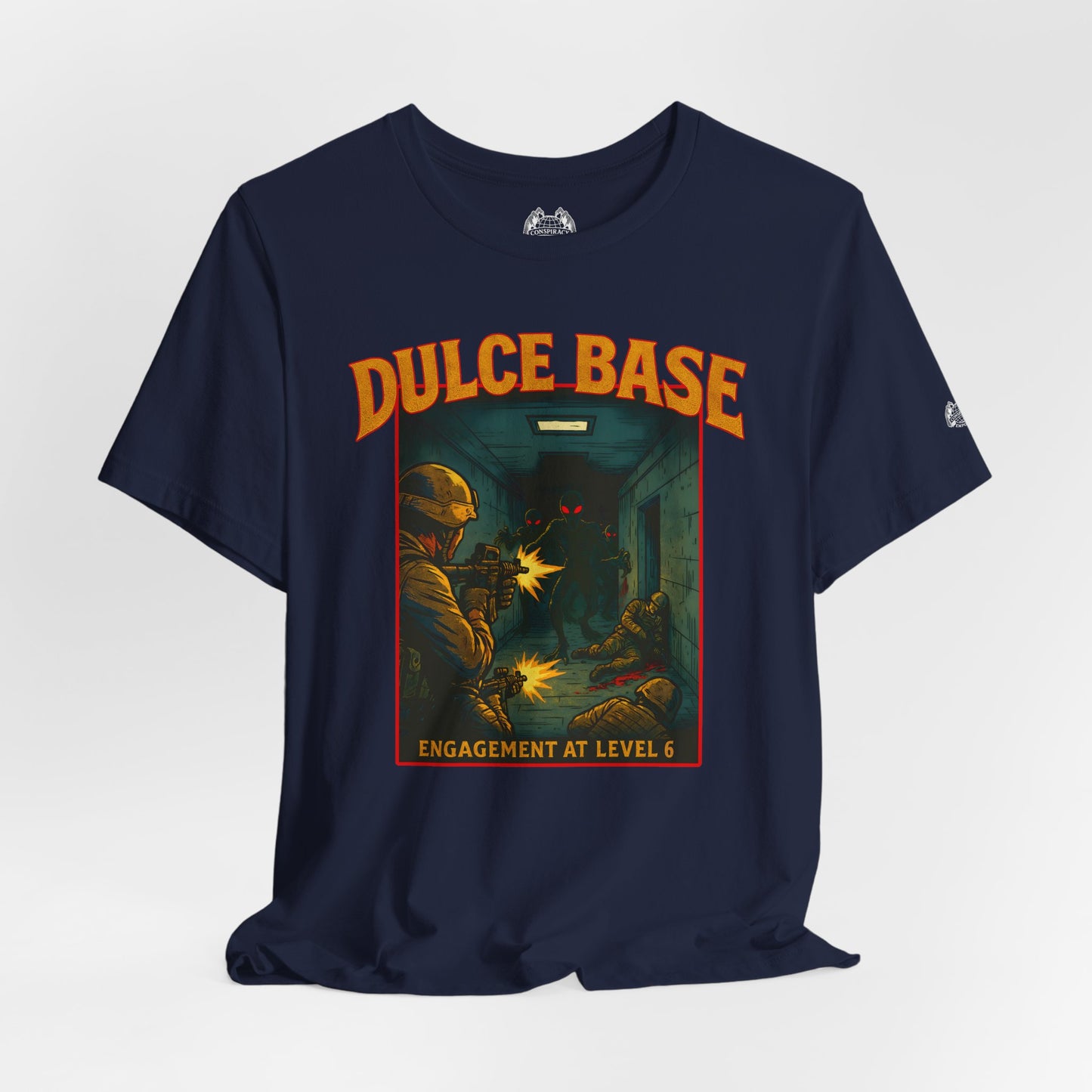 DULCE BASE FIREFIGHT — Standard Issue Tee