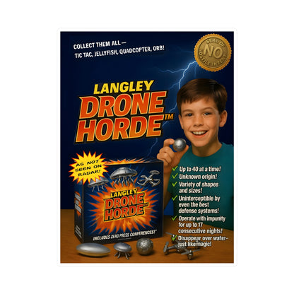 Langley Drone Horde™️ — Vinyl Sticker