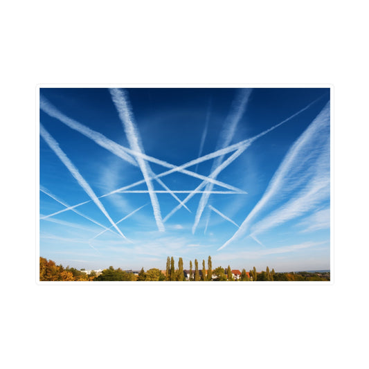 Satanic Skywriters — Vinyl Sticker