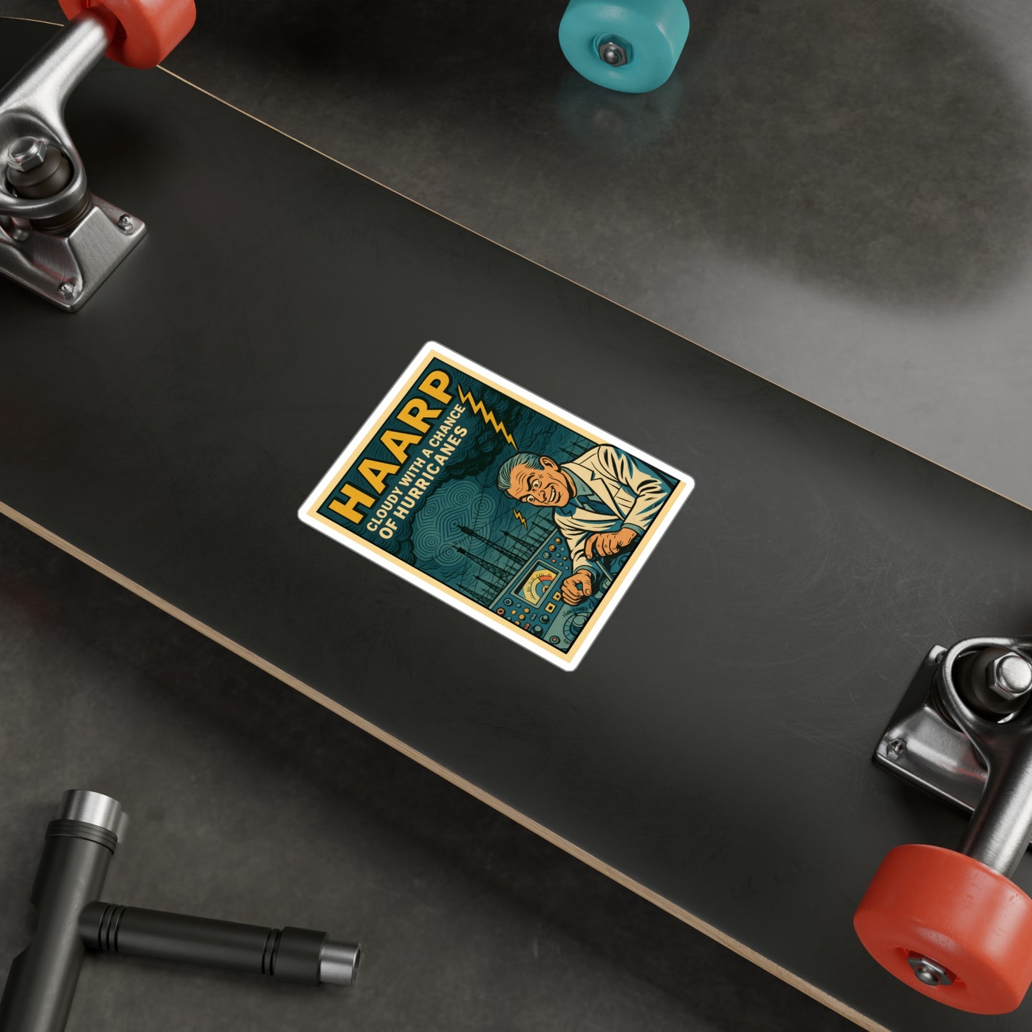 HAARP Forecast — Vinyl Sticker