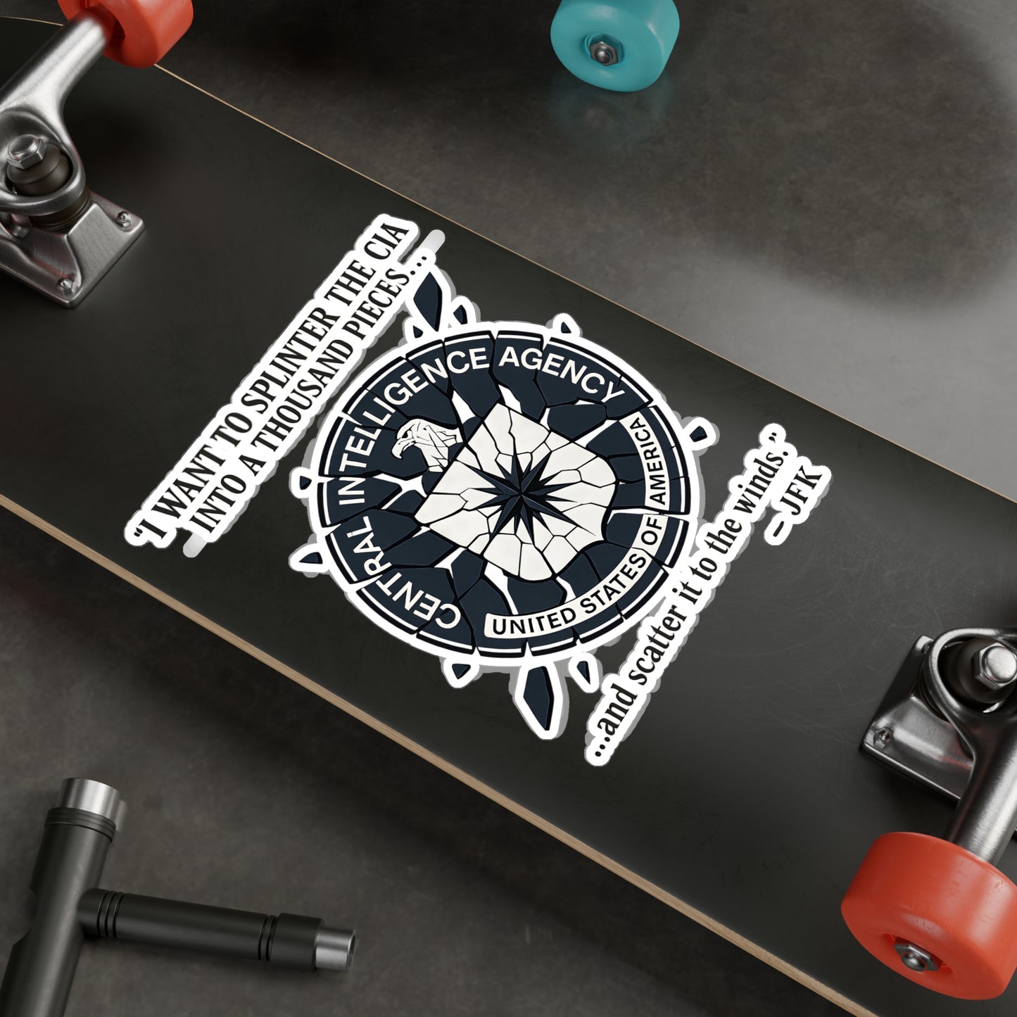 Splinter The CIA — Vinyl Sticker