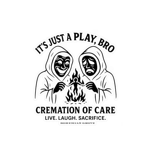 Cremation of Care — Vinyl Sticker