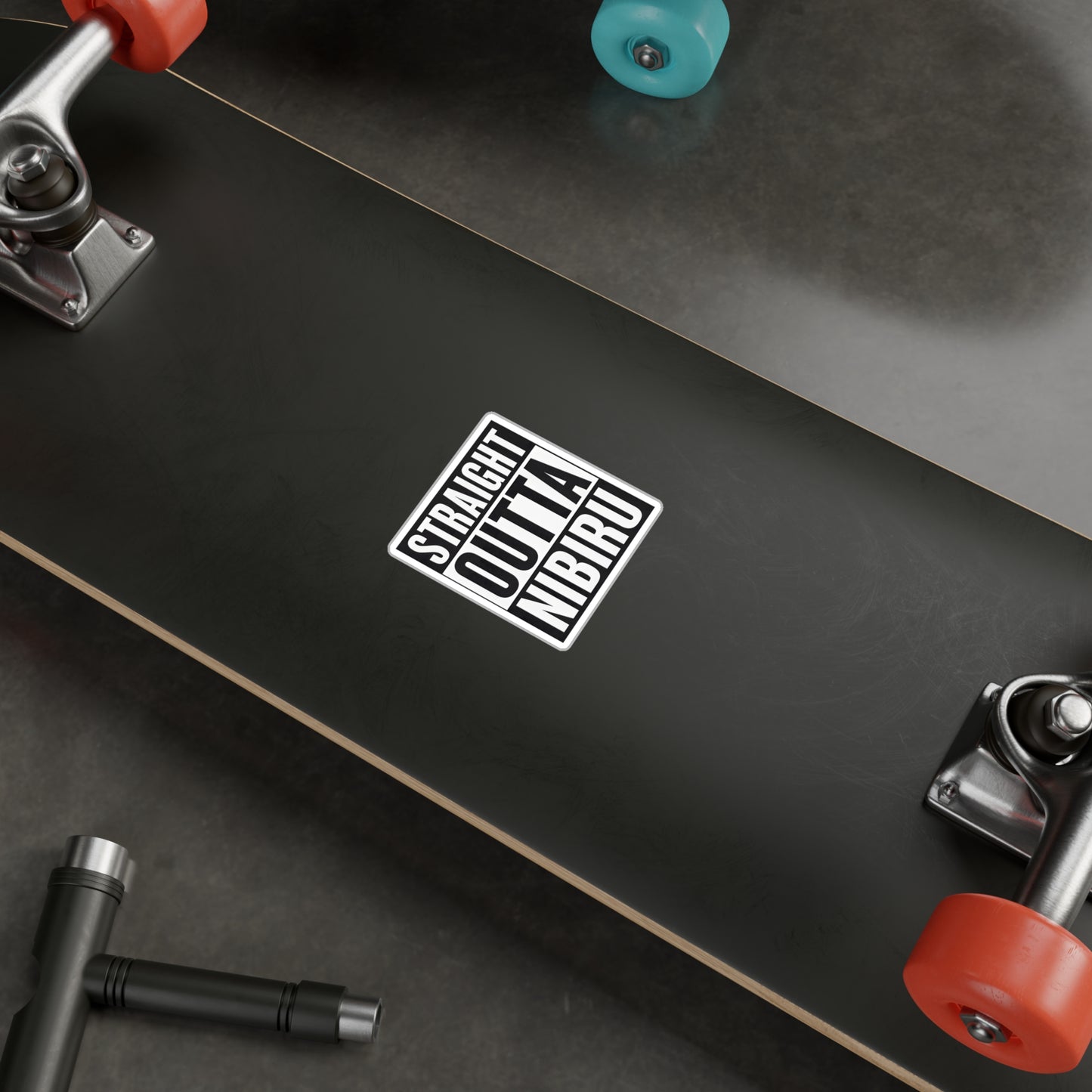 Straight Outta Nibiru — Vinyl Sticker