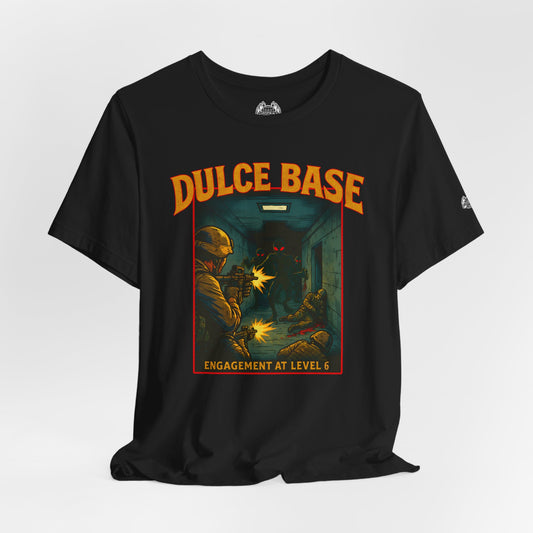 DULCE BASE FIREFIGHT — Standard Issue Tee