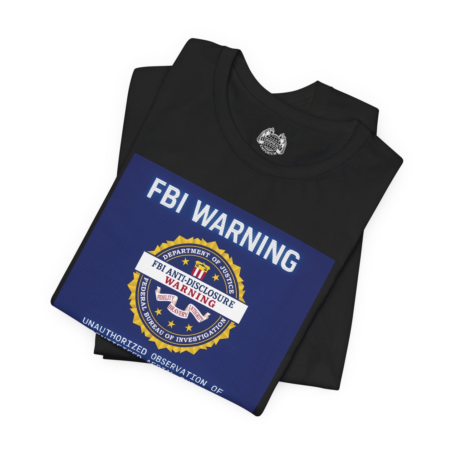 FBI WARNING — Standard Issue Tee
