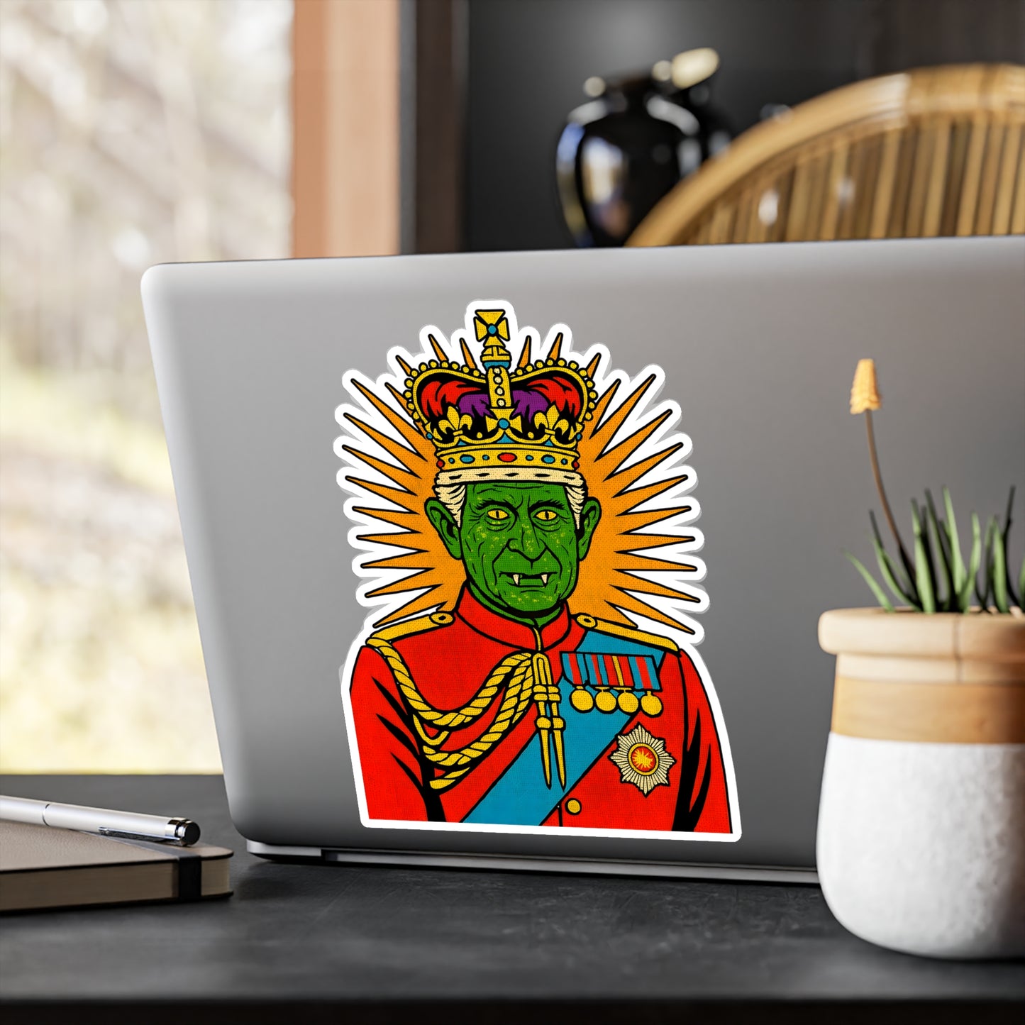 Prince of Scales — Vinyl Sticker