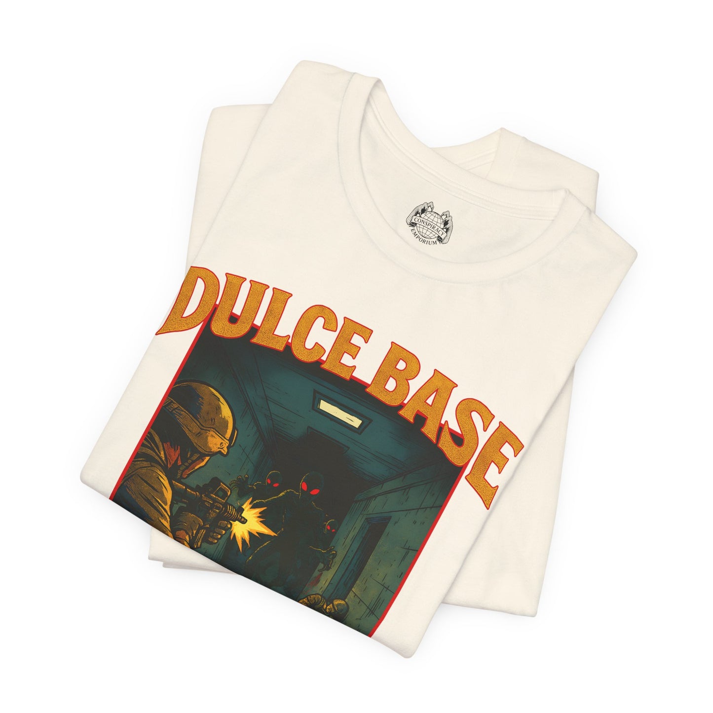 DULCE BASE FIREFIGHT — Standard Issue Tee